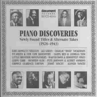 Piano Discoveries 1928-1943 - (Import CD)