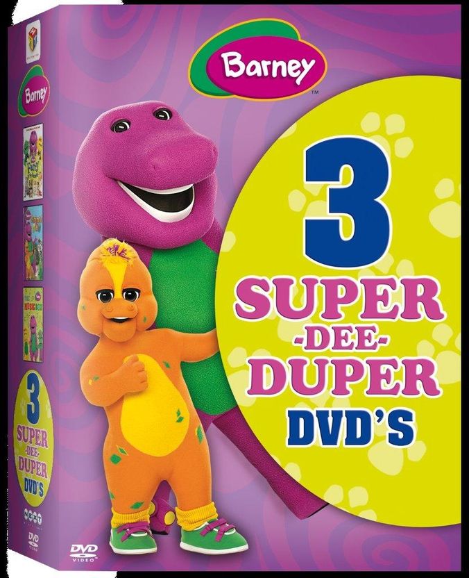 All New Barney DVDs