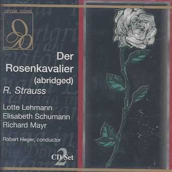 Strauss:Der Rosenkavalier Abridged - (Import CD)