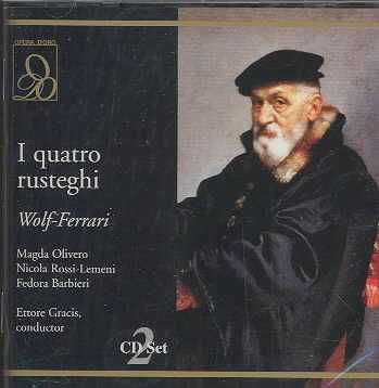 Wolf-Ferrari:I Quatro Rusteghi - (Import CD)