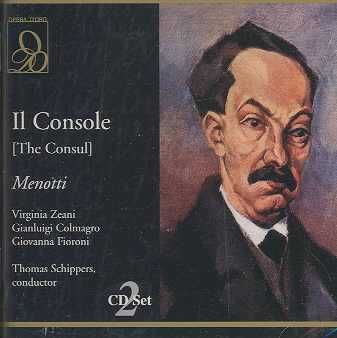 Menotti:Il Console (the Consul) - (Import CD)