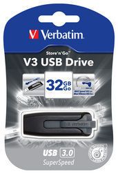 Verbatim V3 USB Drive 32GB - Black