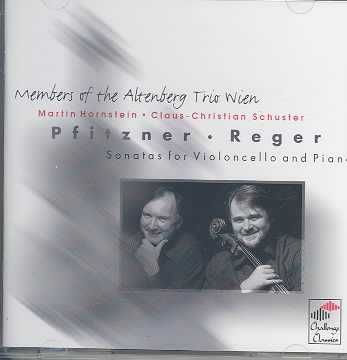 Pfitzner/Reger:Cello Sons. of Pfitzne - (Import CD)