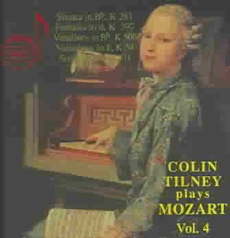 Tilney Plays Mozart Vol 4 - (Import CD)