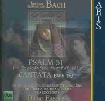 Bach:Psalm 51 and Cantata Bwv 170 - (Import CD)