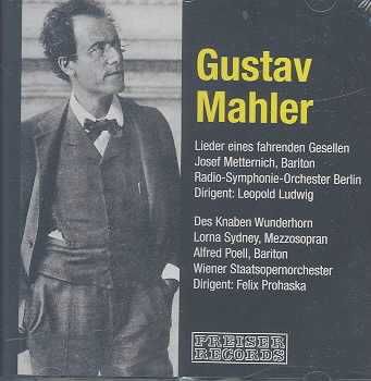 Mahler:Lieder Eines Fahrenden Geselle - (Import CD)
