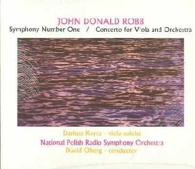 Robb:Symphony Number One/Concerto for - (Import CD)