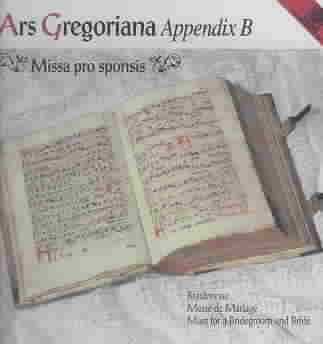 Gregoriana:Appendix B/Missa Pro Spons - (Import CD)