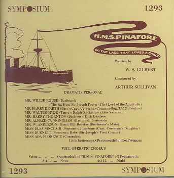 Gilbert &amp; Sullivan:H.M.S. Pinafore - (Import CD)