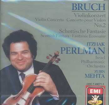 Itzhak Perlman - Violin Concerto No. 2 / Scottish Fantasy (CD)