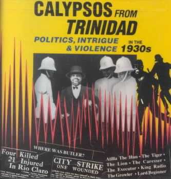Calypsos from Trinidad 1930's - (Import CD)