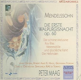 Mendelssohn:Die Erste Walpurgisnacht - (Import CD)
