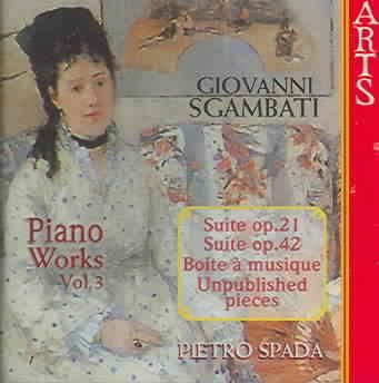 Sgambati:Complete Piano Works Vol 3 - (Import CD)