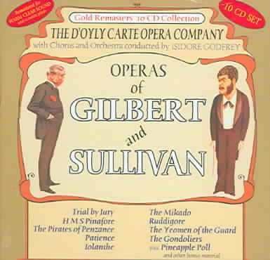 Operas of Gilbert and Sullivan (D'oyly Carte Opera Company) (CD / Box Set)