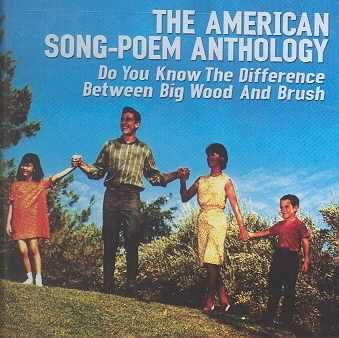 American Song-Poem Anthology - (Import CD)