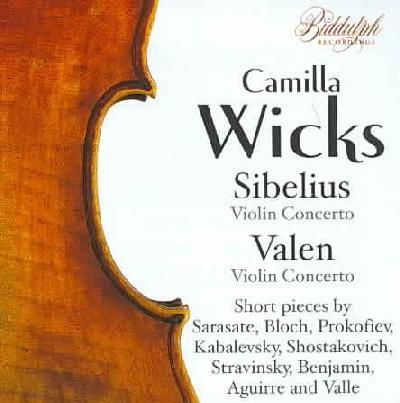 Sibelius/Valen:Camilla Wicks Plays Si - (Import CD)