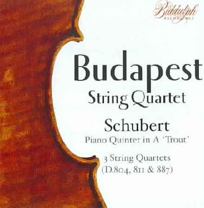 Budapest String Quartet:Schubert - (Import CD)
