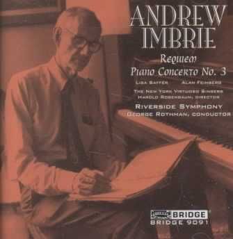 Imbrie:Requiem/Piano Cto. No.03 - (Import CD)