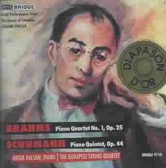 Brahms:Piano Quartet/Schumann:Piano - (Import CD)