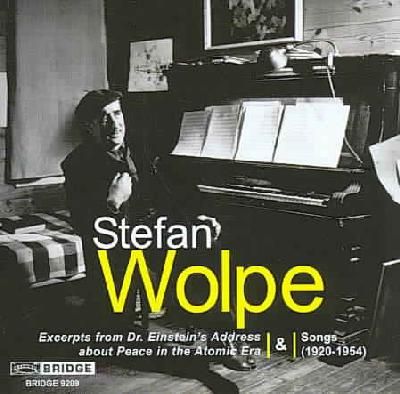 Wolpe:Dr. Einstein's Address About Pe - (Import CD)