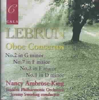 Lebrun:Oboe Concertos No. 1/2/3/7 - (Import CD)