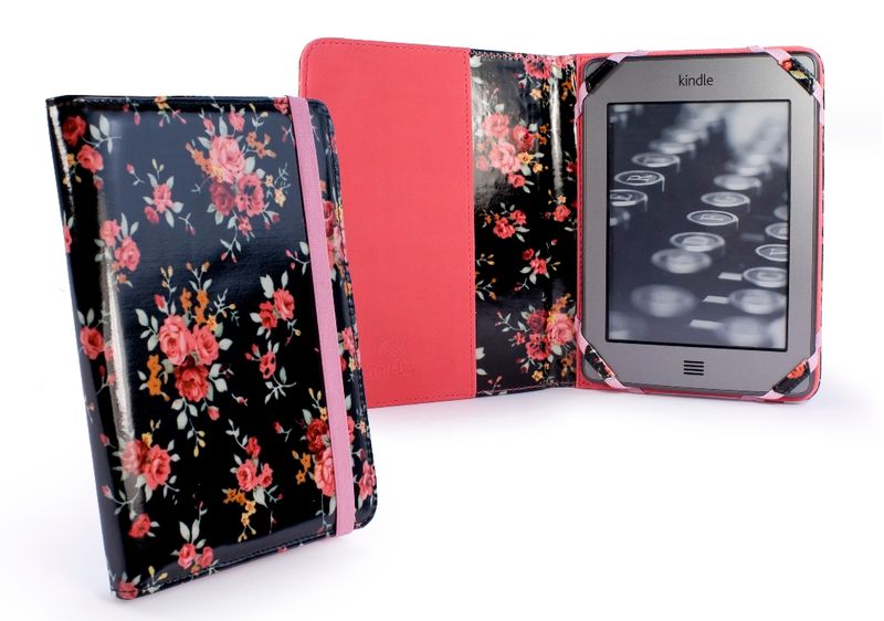 Tuff-Luv Secret Garden for Kindle Touch - Black