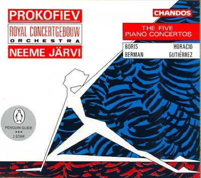 Prokofiev:Piano Concerti Nos. 1-5 - (Import CD)