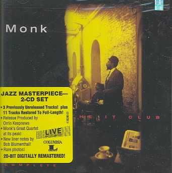 Thelonious Monk - Live At The It Club (CD)