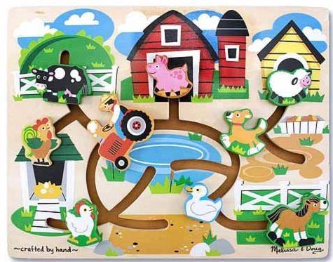 Melissa &amp; Doug - Farm Maze Puzzle