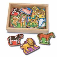 Melissa & Doug Wooden Animal Magnets | Buy Online in South Africa ...