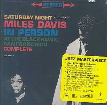 In Person - Saturday Night At The Blackhawk (CD)
