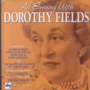 Evening with Dorothy Fields - (Import CD)