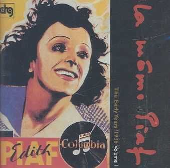 Edith Piaf the Early Years Vol.1 - (Import CD)