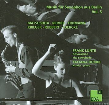 Riemer/Kreiger/Rubbert:Music for Saxo - (Import CD)