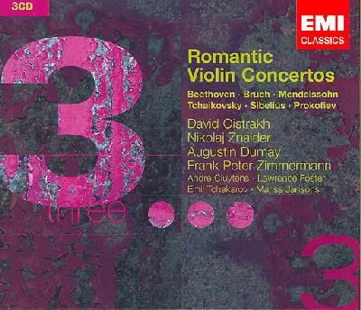 Oistrakh David - Romantic Violin Concerto (CD)