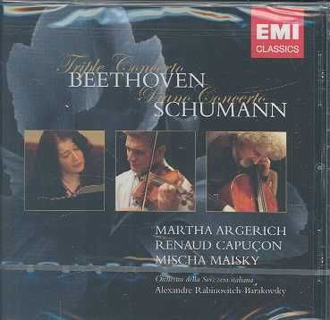 Argerich, Martha - Beethoven Triple Concerto/Algerich Capucon&amp;Maisky - (EMI Import CD)