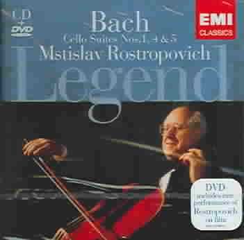 Rostropovich, Mstislav - Legend: Mstislav Rostropovich (CD+NTSC DVD5) - (EMI Import CD)