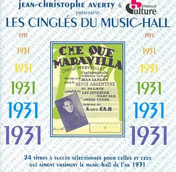 Les Cingles Du Music Hall/1931 (CD / Album)