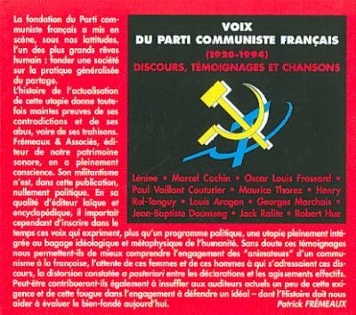 Voix Du Parti Communiste Français (CD / Album)