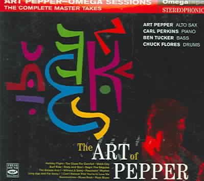 Art of Pepper Omega Session - (Import CD)