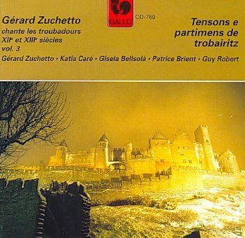 Troubadour Songs Vol 3 - (Import CD)