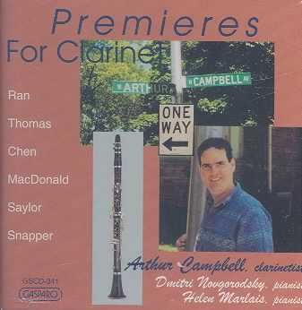 Premieres for Clarinet - (Import CD)