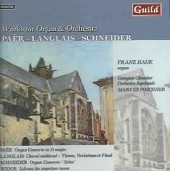 Works for Organ and Orchestra - (Import CD)