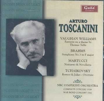 Toscanini, Vaughan-Williams,Brahms,Ma - (Import CD)