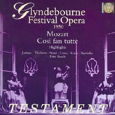Mozart:Cosi Fan Tutte - (Import CD)