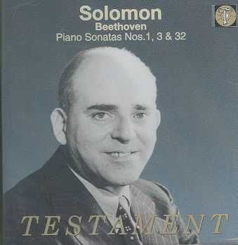 Beethoven:Piano Sons Nos. 1 3 &amp; 32 - (Import CD)