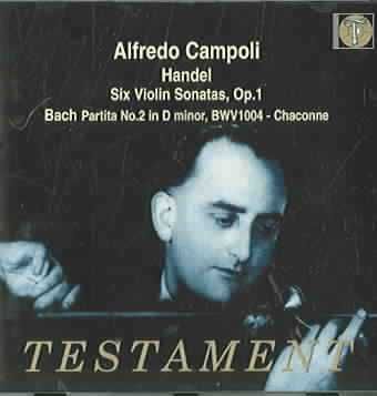 Handel:Violin Sons Op 1 Nos 3 10 - (Import CD)