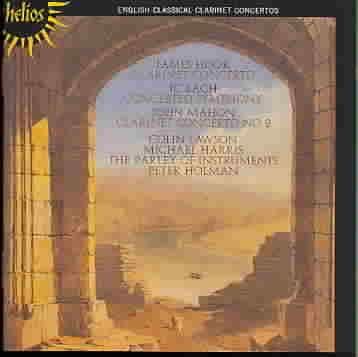 Bach/mahon/hook - English Classical Clarinet Concertos (CD)