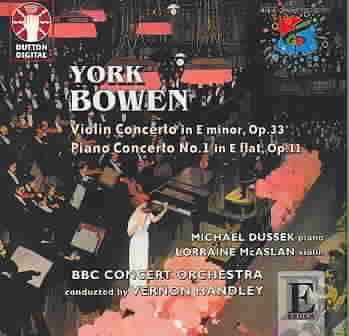 Bowen:Violin Concerto Op33 Piano Con - (Import CD)