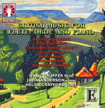British Music for Flute Oboe &amp; Piano - (Import CD)